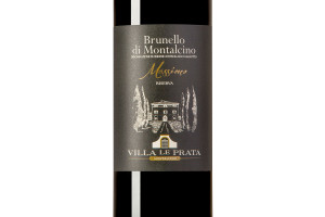 Villa Le Prata, Docg Brunello di Montalcino Massimo Riserva 2016