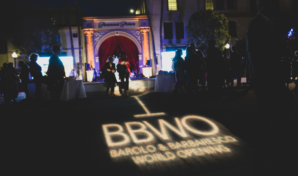 Vino e cucina di Langa sotto i riflettori degli Studios, a Hollywood