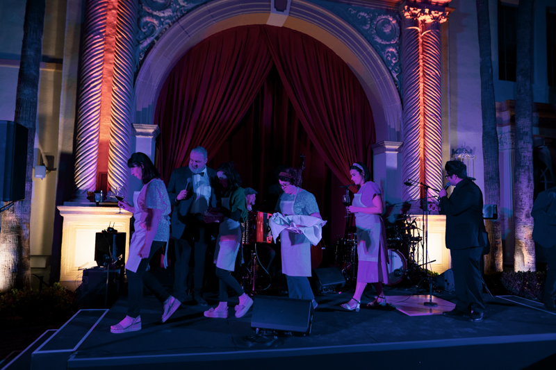 Vino e cucina di Langa sotto i riflettori degli Studios, a Hollywood