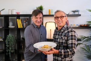 &ldquo;Carbonara Day&rdquo;, la ricetta perfetta raccontata da chef Bruno Barbieri, con Fabio Caressa