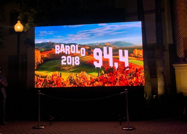 Il punteggio del Barolo 2018