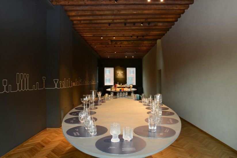 La mostra “Forme del bere” a Punta Conterie a Murano (ph: R.Orio)