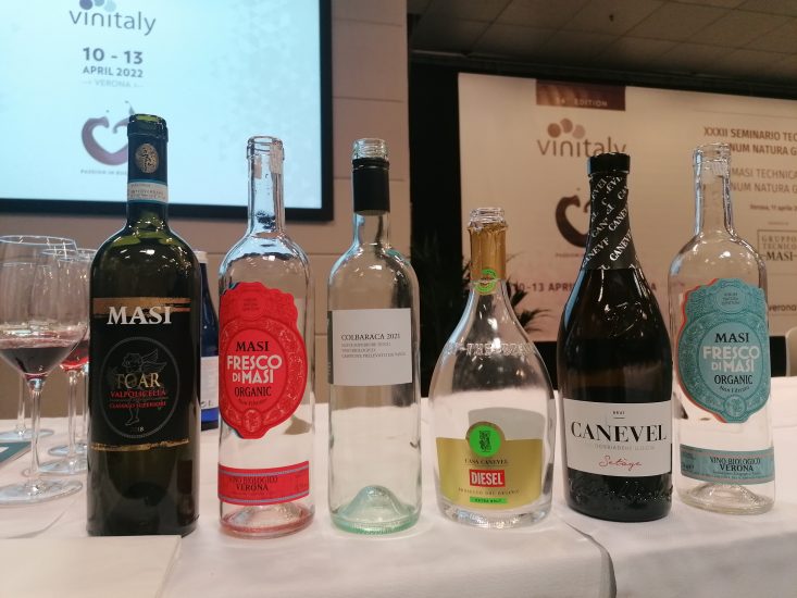 Vinitaly2022, Seminario Ipsos Gruppo Tecnico Masi - Bottiglie