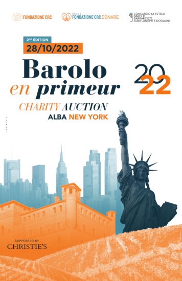 “Barolo en primeur” torna il 28 ottobre 2022, tra Alba e New York