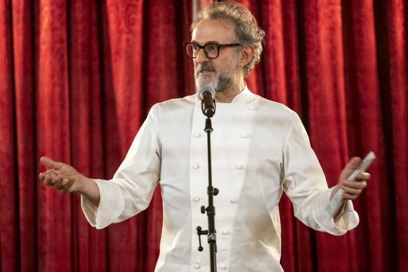 Lo chef Massimo Bottura