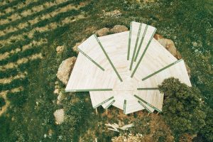 Land Art in cantina, alla Fattoria La Maliosa in Maremma il primo “Skydeck” in un vigneto