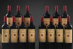 Sotto il martello di Bolaffi 925 lotti, da Masseto a Monfortino, da Sassicaia a Romanée-Conti