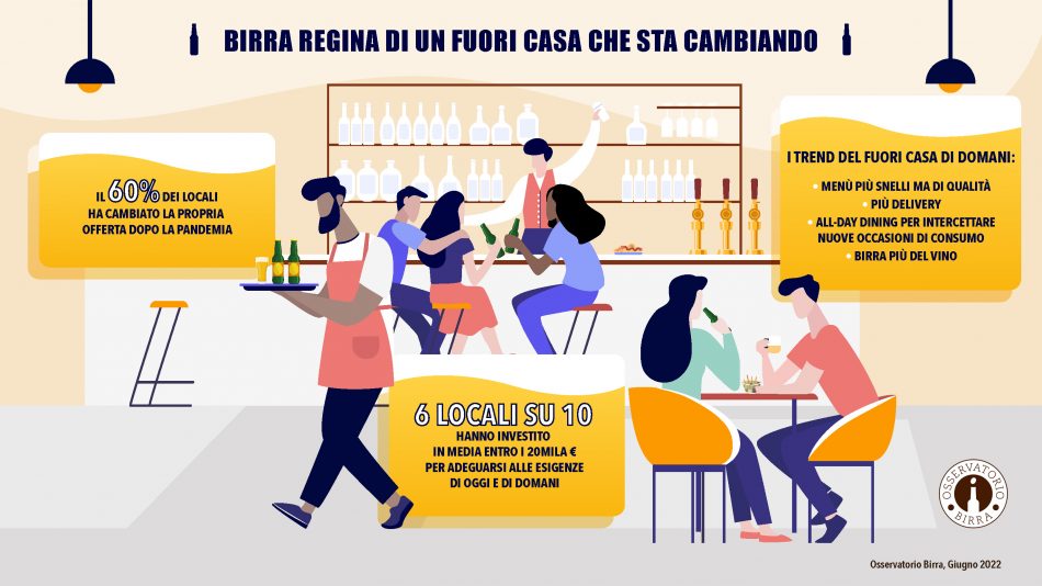 Fuoricasa, la birra protagonista dei brindisi