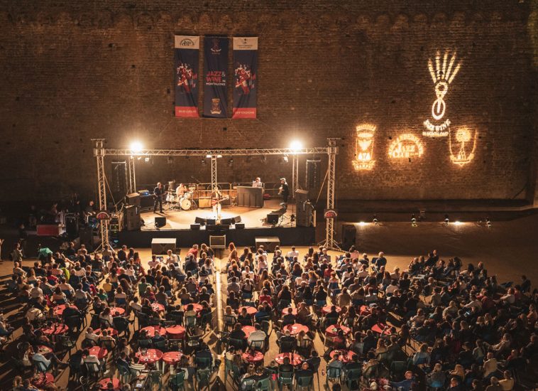 La trecentesca Fortezza di Montalcino, location del Festival