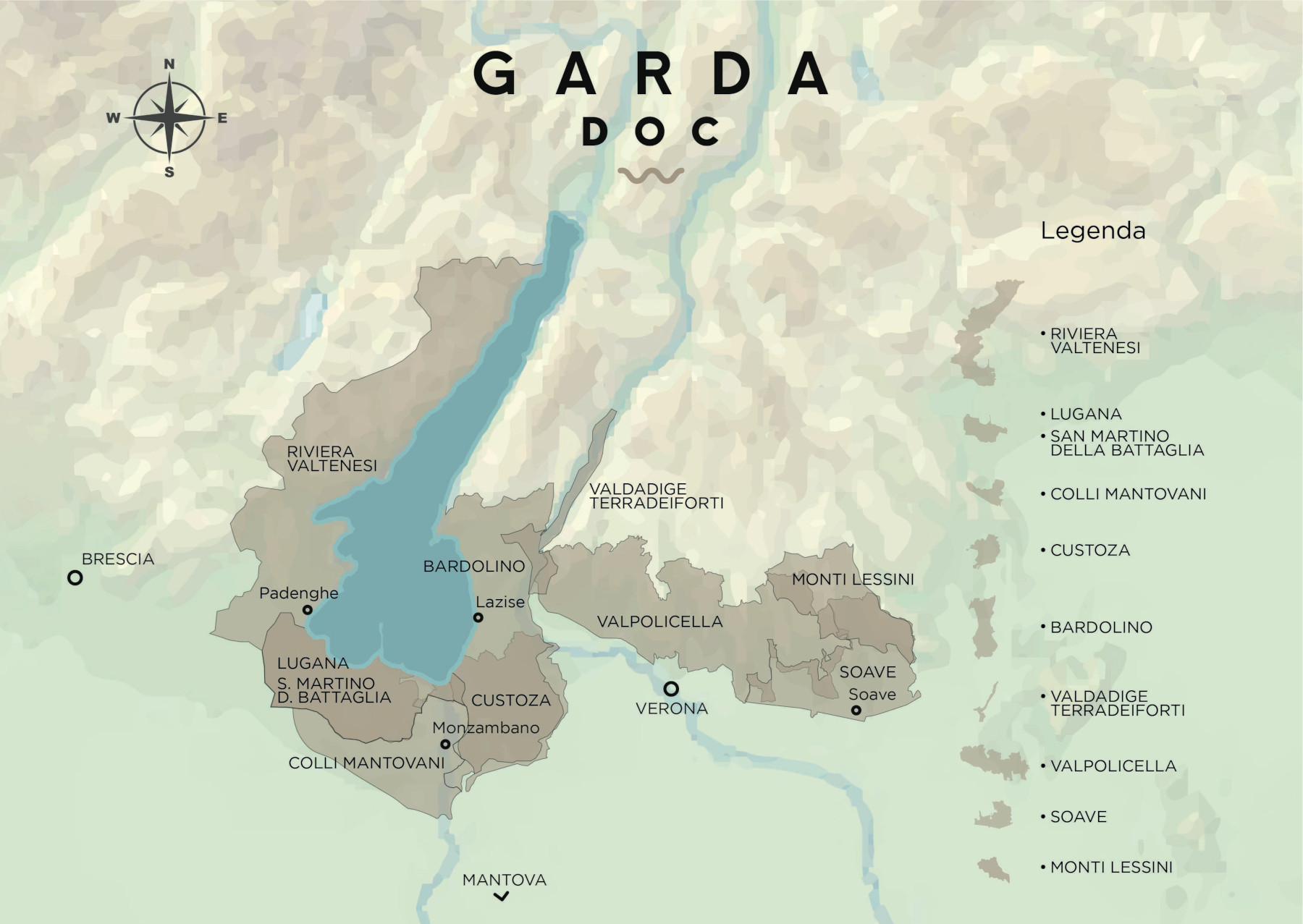 Garda Doc, a WineNews varietal - “denomination wines denominations” sparkling enhance and of still to