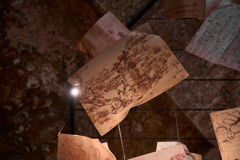 “Leonardo Wine Genius”, lo spazio interattivo dedicato al Genio di Vinci