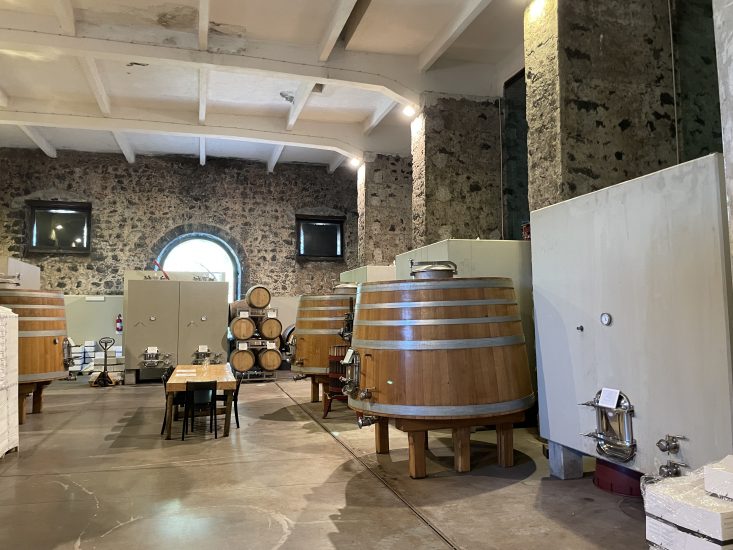 La nuova cantina di Graci