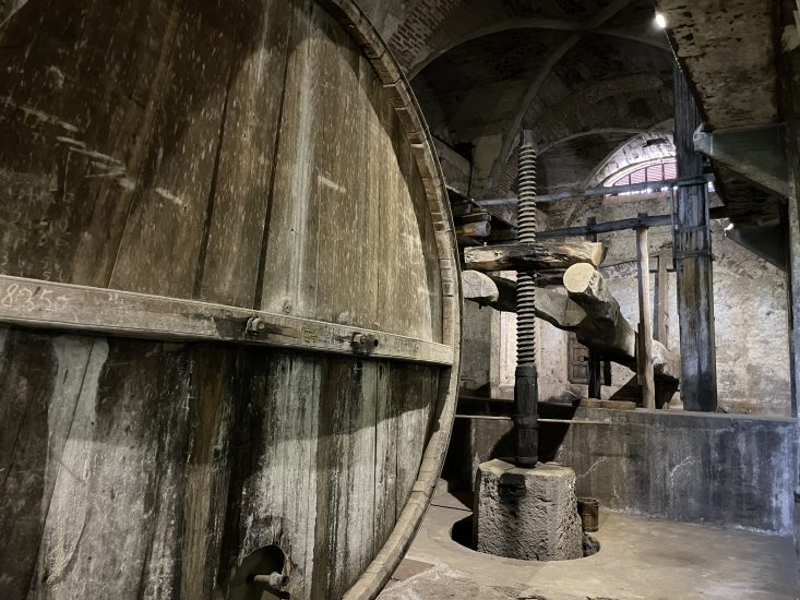 La vecchia cantina di Graci