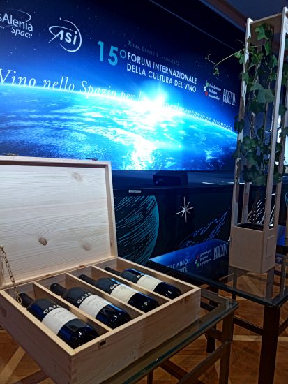 Il vino nello spazio per la ricerca, con Feudi San Gregorio, Biondi Santi e Gaja