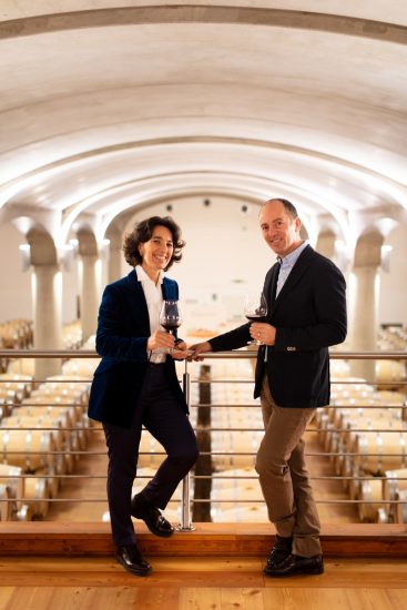 Josè e Antonio Rallo nella cantina di Donnafugata, griffe della Sicilia del vino