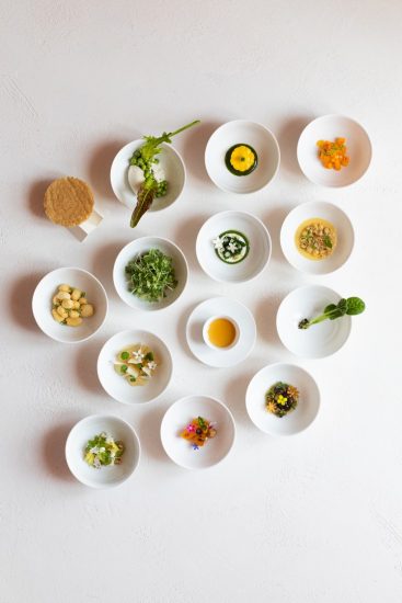 L’antipasto misto dell’orto di Enrico Crippa