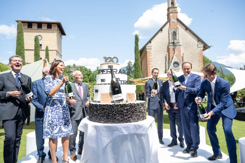 La festa per i 120 anni di Ferrari Trento