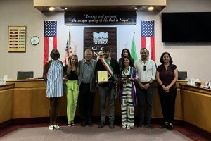 Alliances in the name of the wine: the city of Montalcino receives the keys to the city of Napa