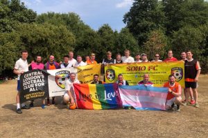 Liberty Wines sponsor del Soho FC, la squadra LGBTQ+ fondata a Londra nel 2013