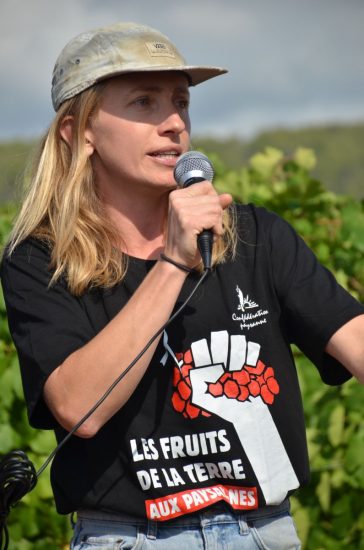 La protesta dei contadini provenzali contro LVMH