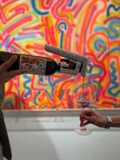 Coravin per Keith Haring con Tenuta di Ceppaiano 