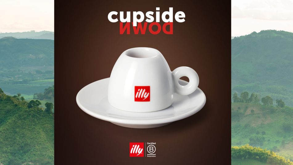 Cupsidown di illycaffè