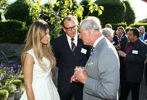 Diva Moretti Polegato (Villa Sandi) con Carlo III