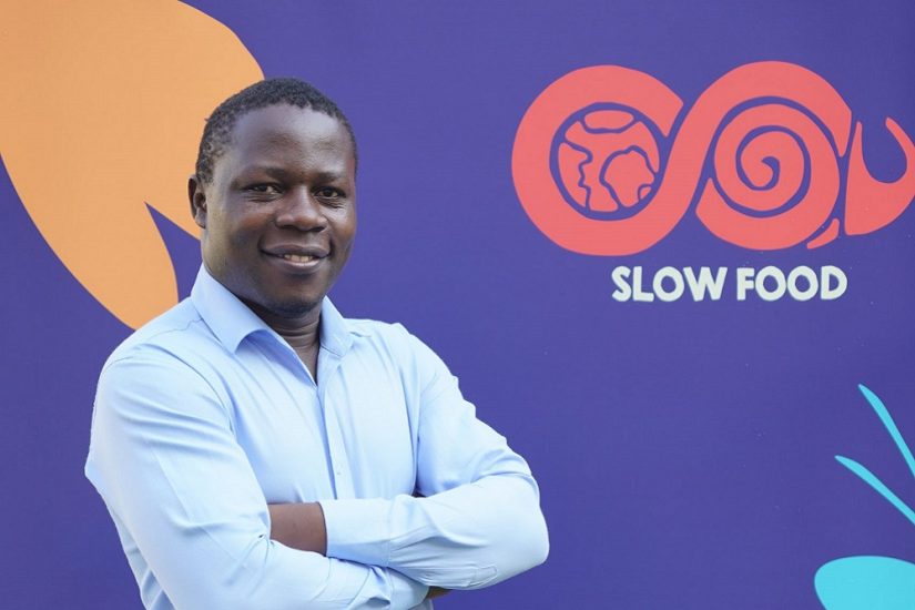 Il presidente Slow Food Edward Mukiibi