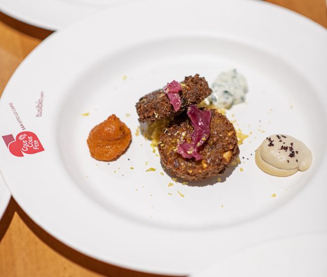 Il falafel di Cous Cous con cui la Palestina ha vinto il premio per la sostenibilità di Conad