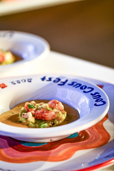 La panzanella di cous cous di chef Ferracuti, vincitore del Cous Cous Fest