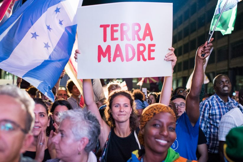Le passate edizioni di terra Madre Salone del Gusto (ph: Alessandro Vargiu)