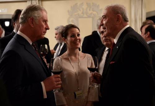 Carlo III con Vittorio Moretti