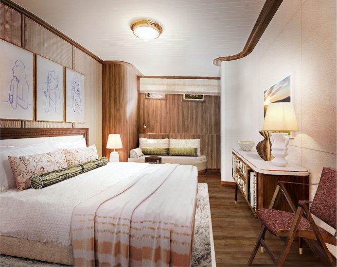 La “Coquelicot”, la boat di Belmond