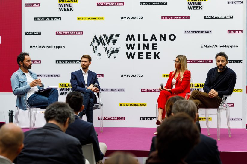 Lorenzo Cafissi (Carrefour), Marianna Velenosi (Velenosi) e Antonio Capaldo (Feudi di San Gregorio)