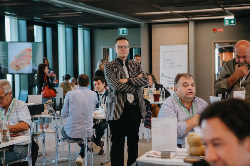 Il massmediologo Klaus Davi a “BuyFood Toscana 2022”