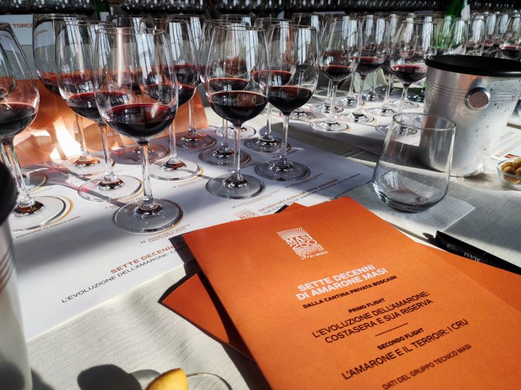 Masi250 - Degustazione 7 decenni fra Costasera, Vaio Armaron, Campolongo di Torbe e Mazzano