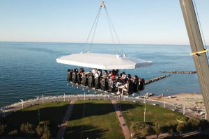 Torna operativo in Italia il ristorante sulle nuvole: ok del Tribunale di Como a &ldquo;Dinner in the Sky&rdquo;