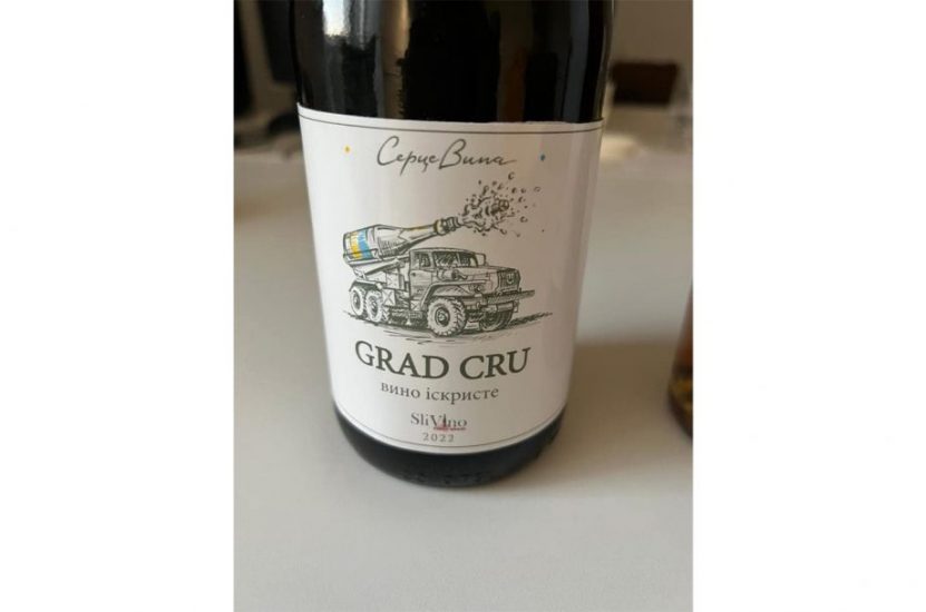 Il vino di Mykhailo Molchanov: “Grad Cru“.Credit: Georgiy Molchanov