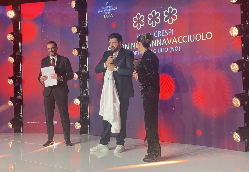 Antonino Cannavacciuolo, chef del Villa Crespi di Orta San Giulio e nuovo tre stelle della Guida Michelin Italia 2023