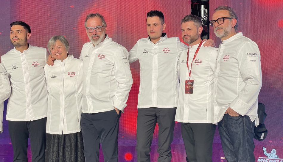 I tre stelle della Guida Michelin 2023