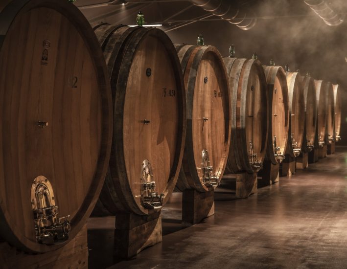 La nuova cantina di Pian delle Vigne (Antinori) a Montalcino 