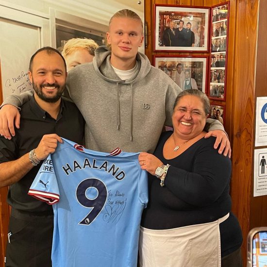 Halaand al ristorante Montana