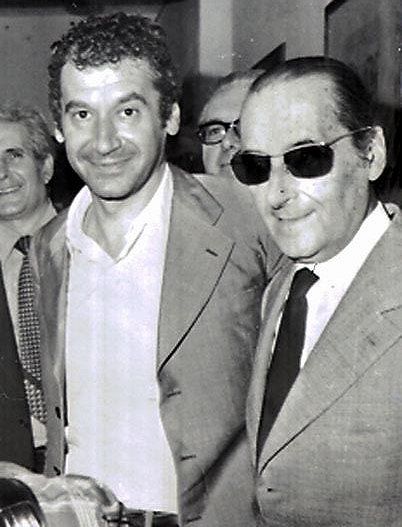 Vittorio Vallarino Gancia appena liberato dai sequestratori delle BR