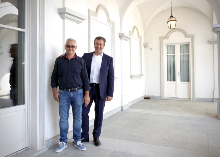 Enrico e Marco Faccenda, alla guida di Cascina Chicco e de La Crociona