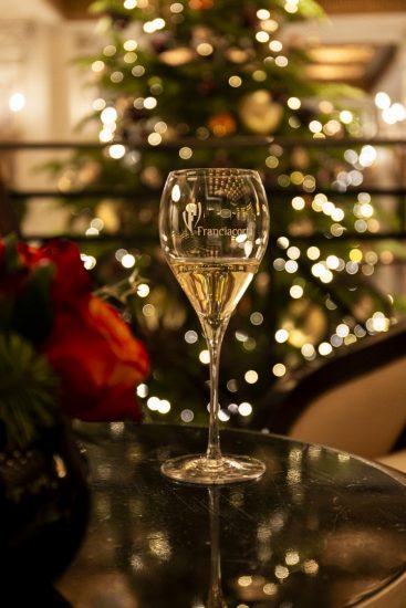 Le bollicine del Franciacorta sulla tavola delle feste