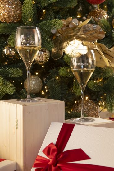 Le bollicine del Franciacorta sulla tavola delle feste