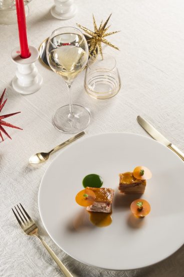 Le bollicine del Franciacorta sulla tavola delle feste