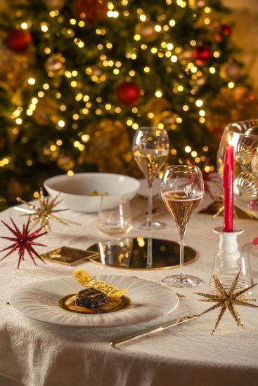 Le bollicine del Franciacorta sulla tavola delle feste