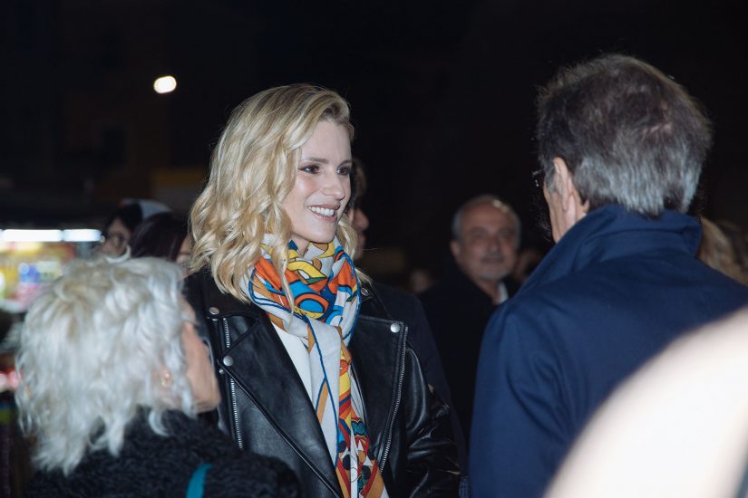 Michelle Hunziker e Riccardo Cotarella