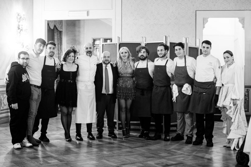 Niko Romito, la brigata, Alessandro Pipero e le Cotarella “Sisters“